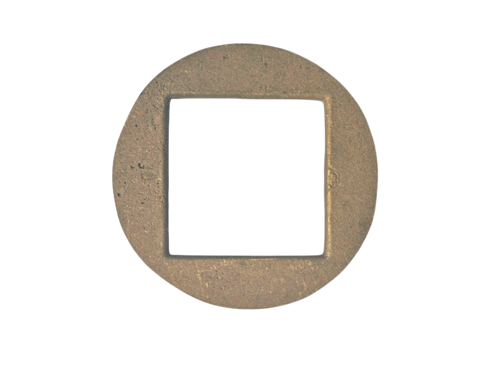 Arandela  Cuadrada 42 3 mm Bronce